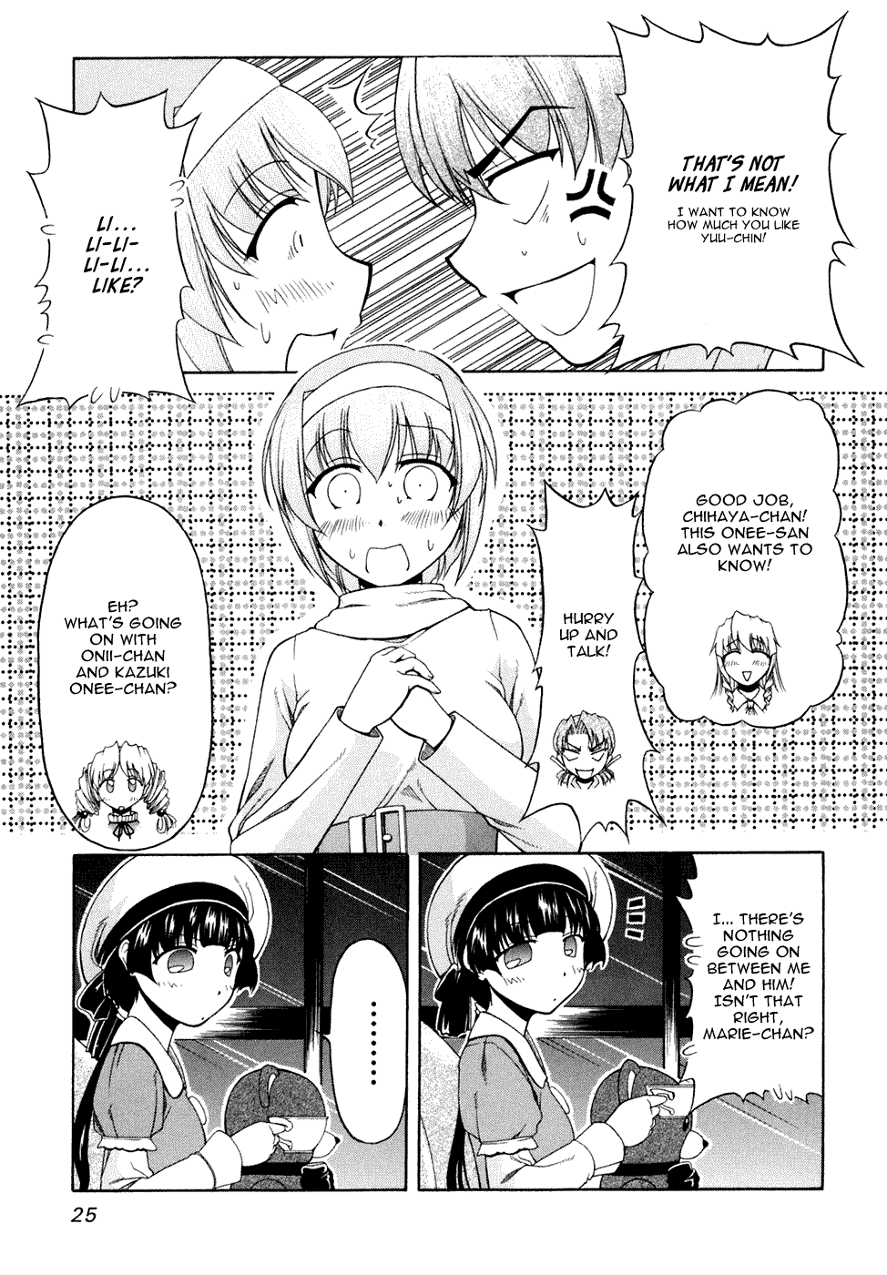 Tona-Gura! Chapter 36 page 25 - Chapter 36: From a Relaxing Weekend to an Uneasy Weekend