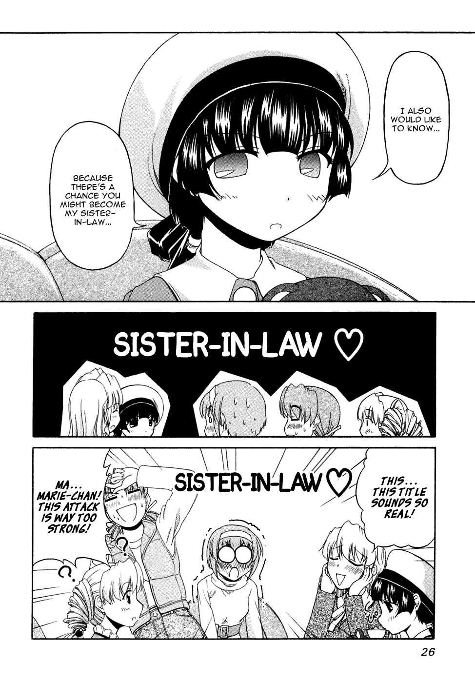 Tona-Gura! Chapter 36 page 26 - Chapter 36: From a Relaxing Weekend to an Uneasy Weekend