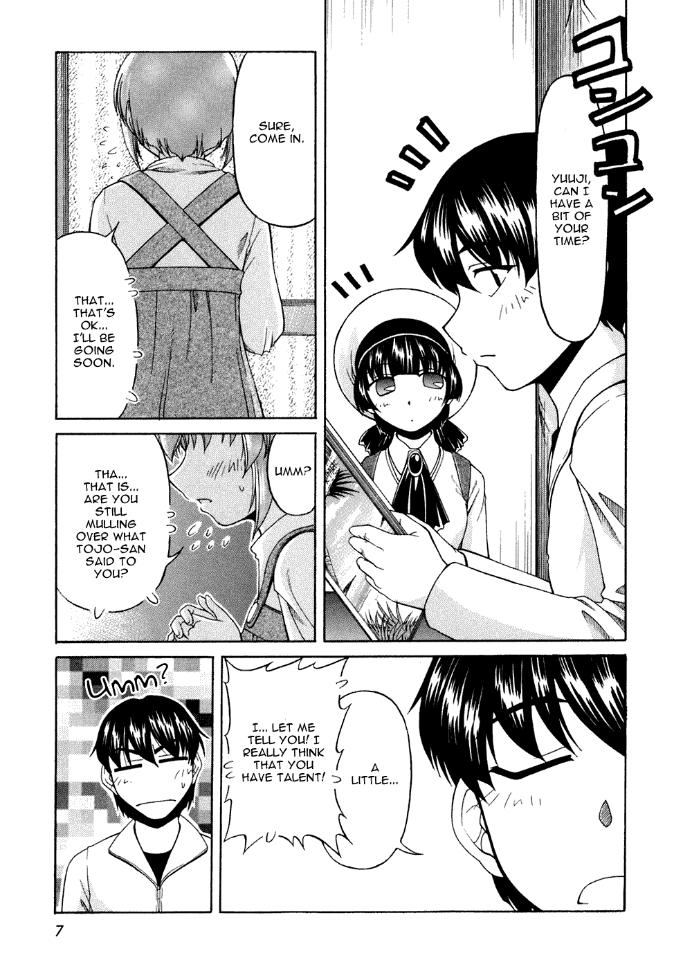 Tona-Gura! Chapter 36 page 7 - Chapter 36: From a Relaxing Weekend to an Uneasy Weekend