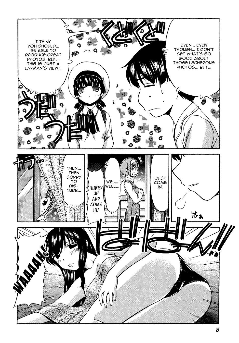Tona-Gura! Chapter 36 page 8 - Chapter 36: From a Relaxing Weekend to an Uneasy Weekend