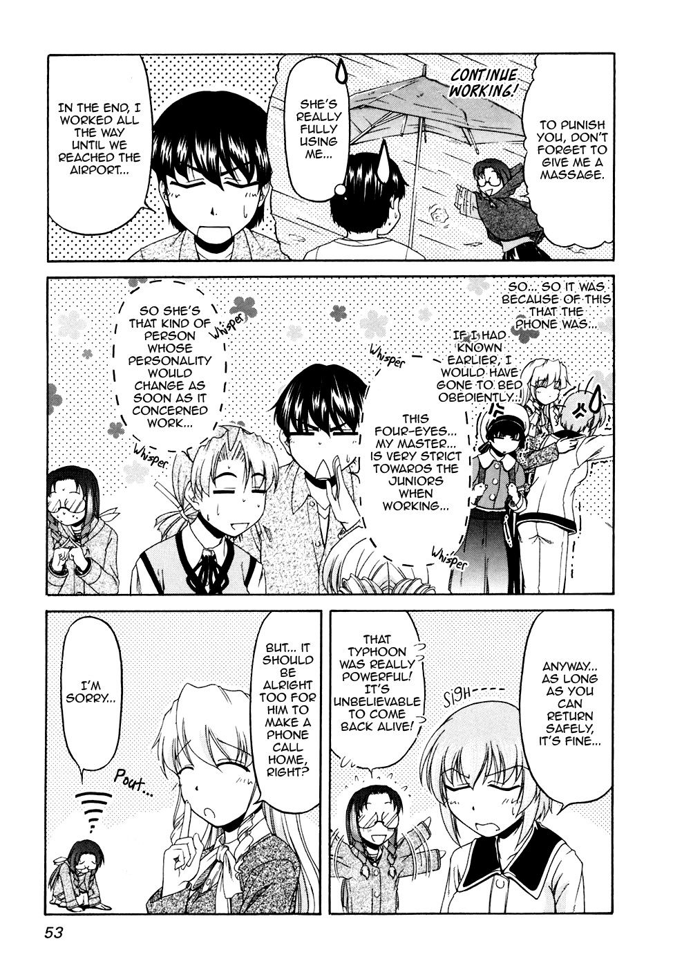 Tona-Gura! Chapter 37 page 23 - Chapter 37: I Also...