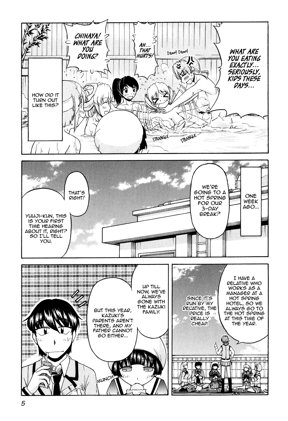 Tona-Gura! Chapter 42 page 11 - Chapter 42: Getting Intimate in the Hot Spring