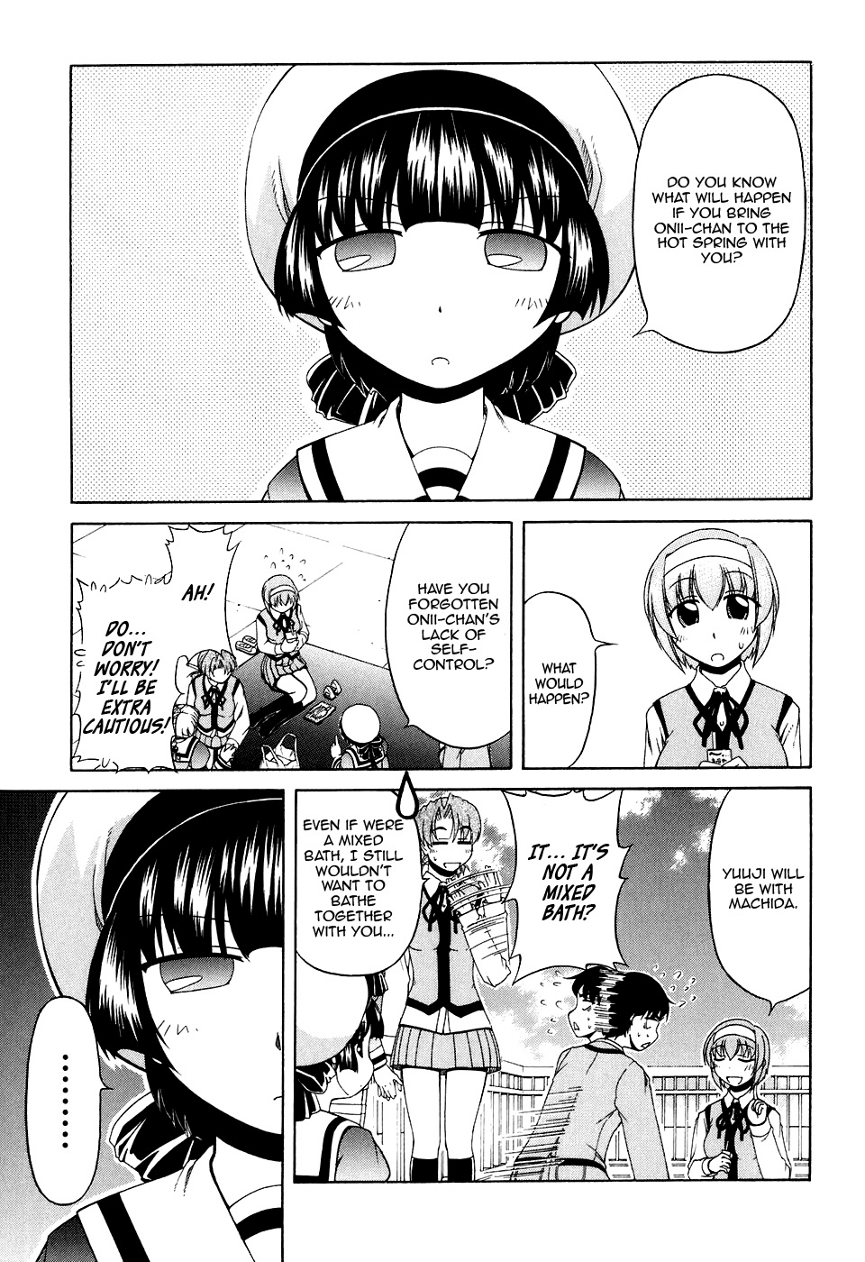 Tona-Gura! Chapter 42 page 13 - Chapter 42: Getting Intimate in the Hot Spring