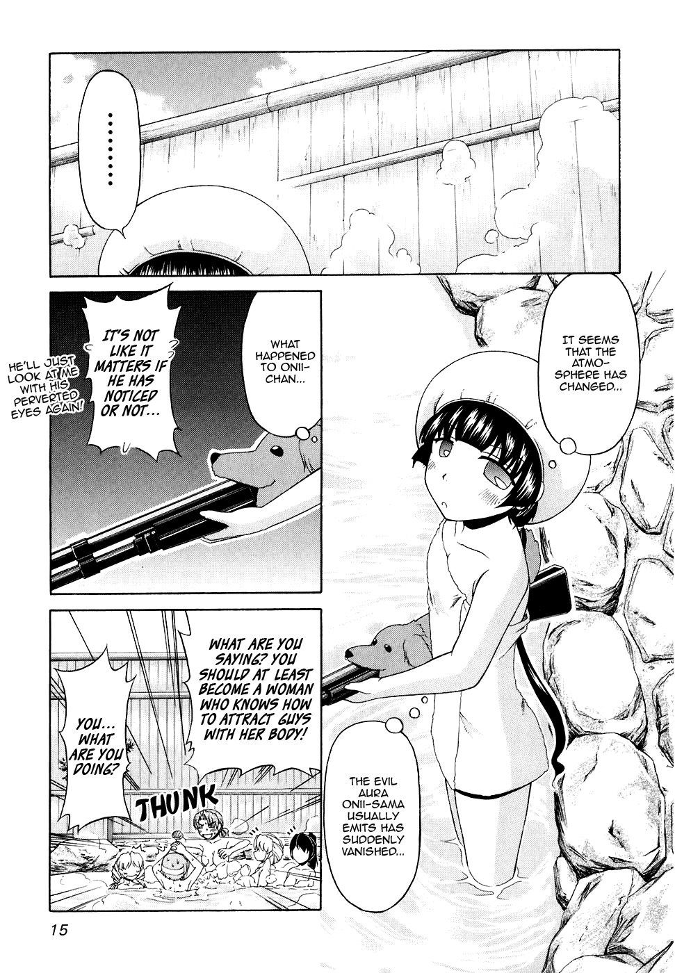 Tona-Gura! Chapter 42 page 21 - Chapter 42: Getting Intimate in the Hot Spring