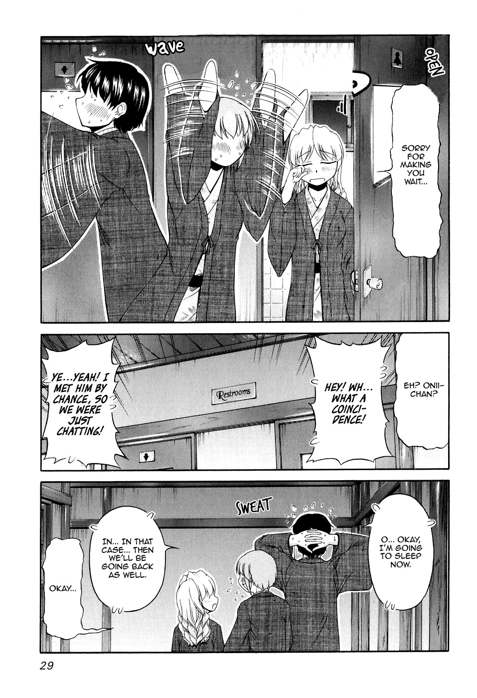 Tona-Gura! Chapter 42 page 35 - Chapter 42: Getting Intimate in the Hot Spring