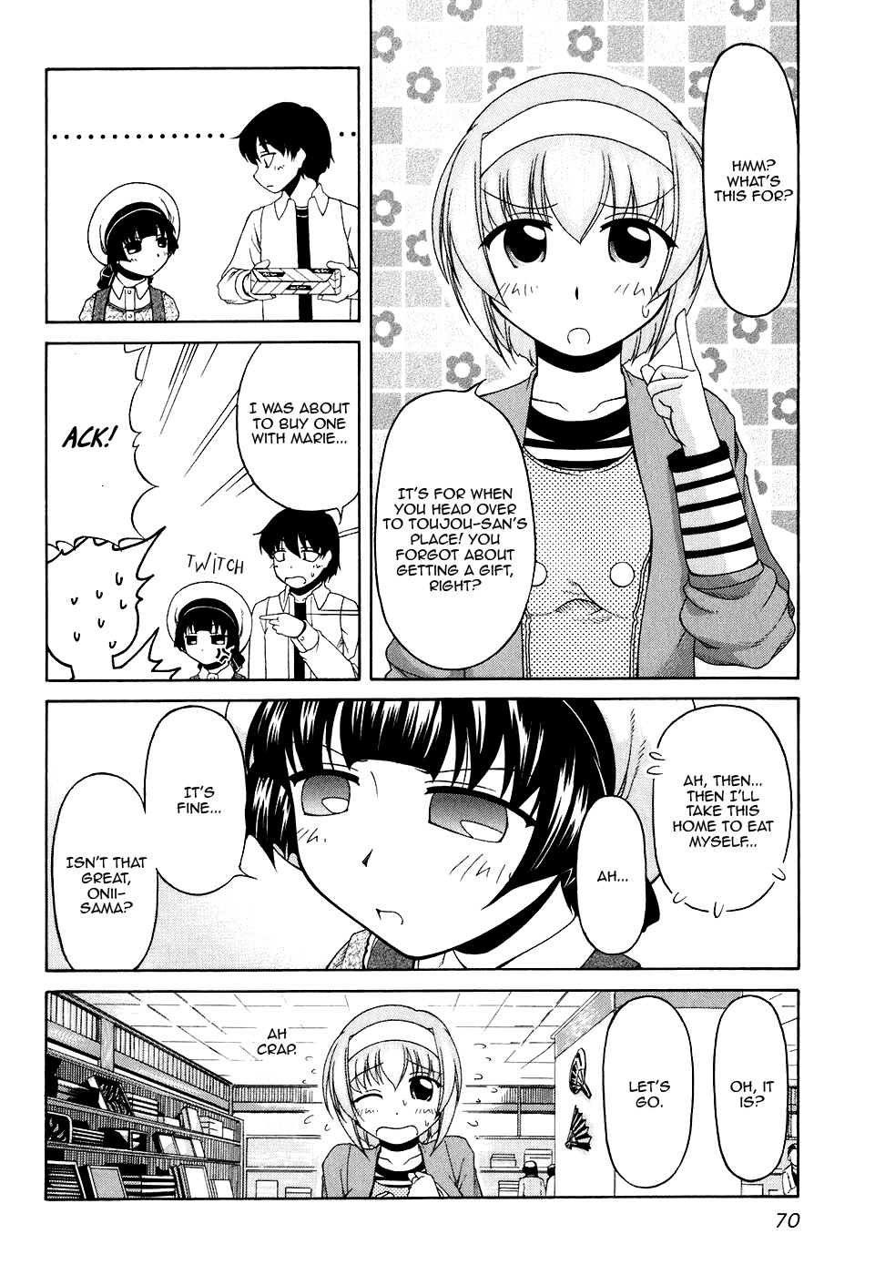 Tona-Gura! Chapter 44 page 12 - Chapter 44: Proclamamation of a Little Sister Running Amok
