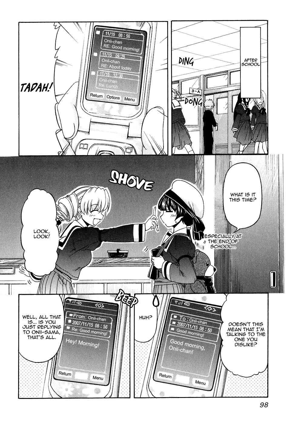 Tona-Gura! Chapter 45 page 12 - Chapter 45: I Love You!!