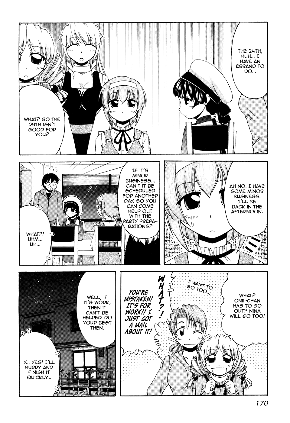 Tona-Gura! Chapter 47 page 8 - Chapter 47: Present Choice on the Holy Day