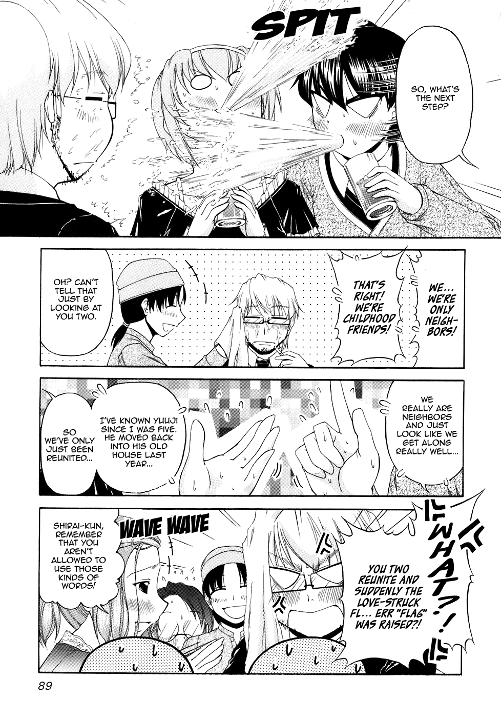 Tona-Gura! Chapter 51 page 13 - Chapter 51: The Distance Narrows with the Power of Alcohol?