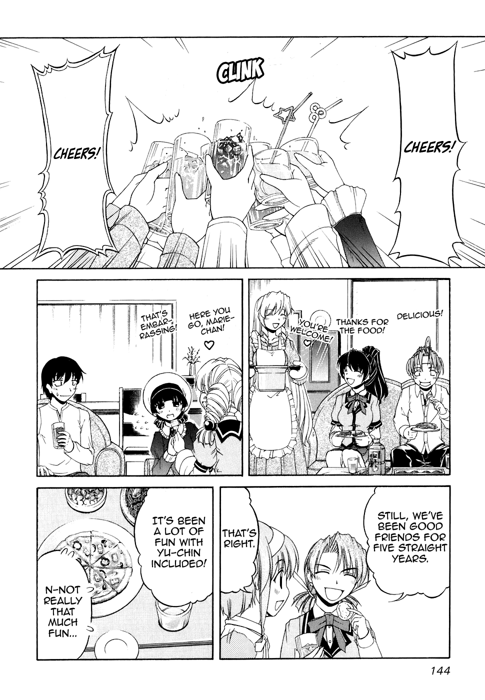 Tona-Gura! Chapter 53 page 12 - Chapter 53: One Year Anniversary! All Members Assemble!