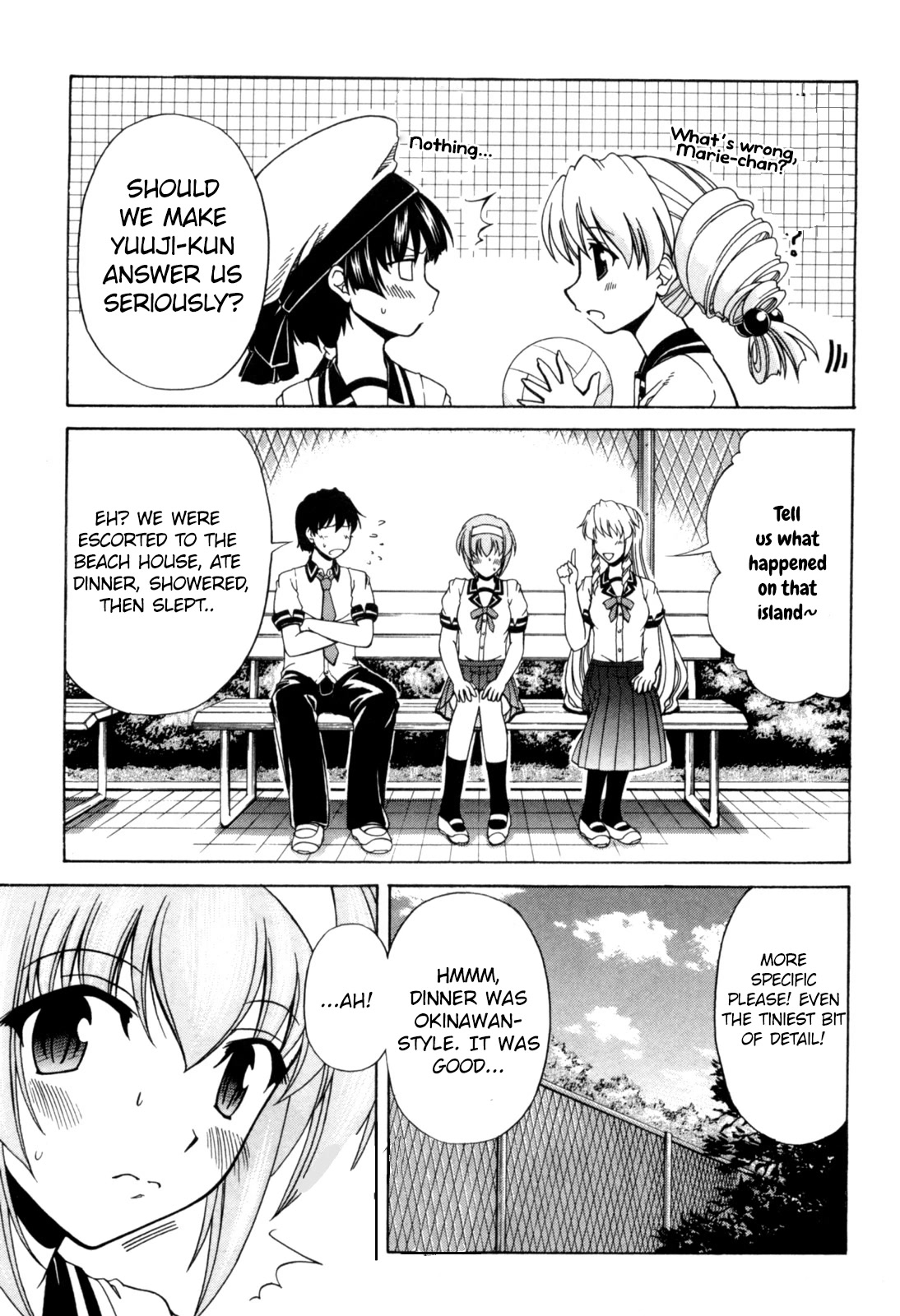 Tona-Gura! Chapter 62 page 10 - Chapter 62: Love talk with Kuro-chan!