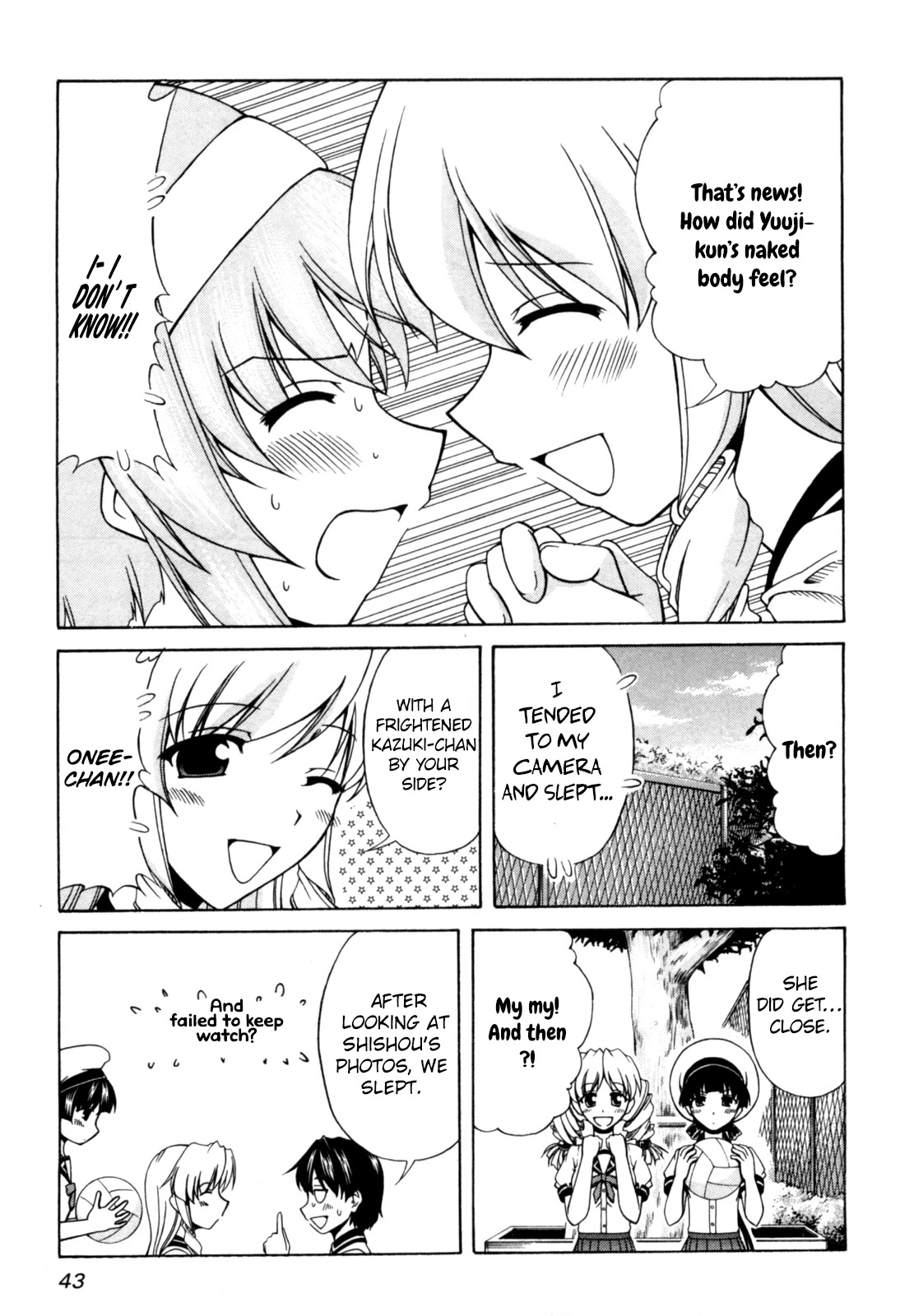 Tona-Gura! Chapter 62 page 12 - Chapter 62: Love talk with Kuro-chan!