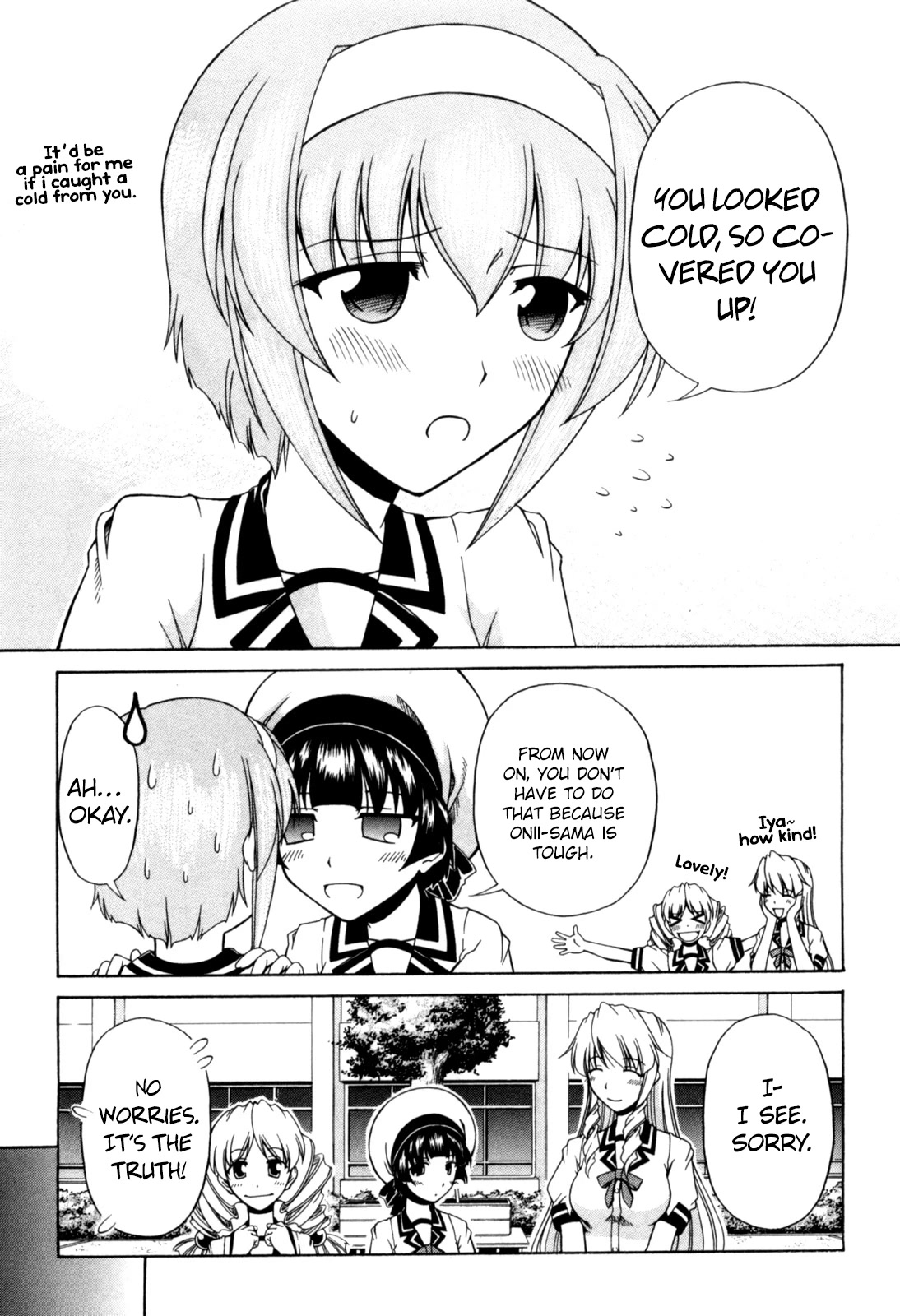 Tona-Gura! Chapter 62 page 14 - Chapter 62: Love talk with Kuro-chan!