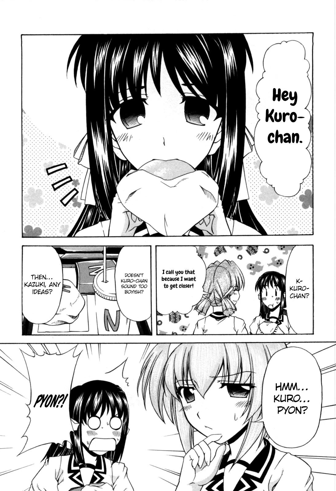 Tona-Gura! Chapter 62 page 19 - Chapter 62: Love talk with Kuro-chan!