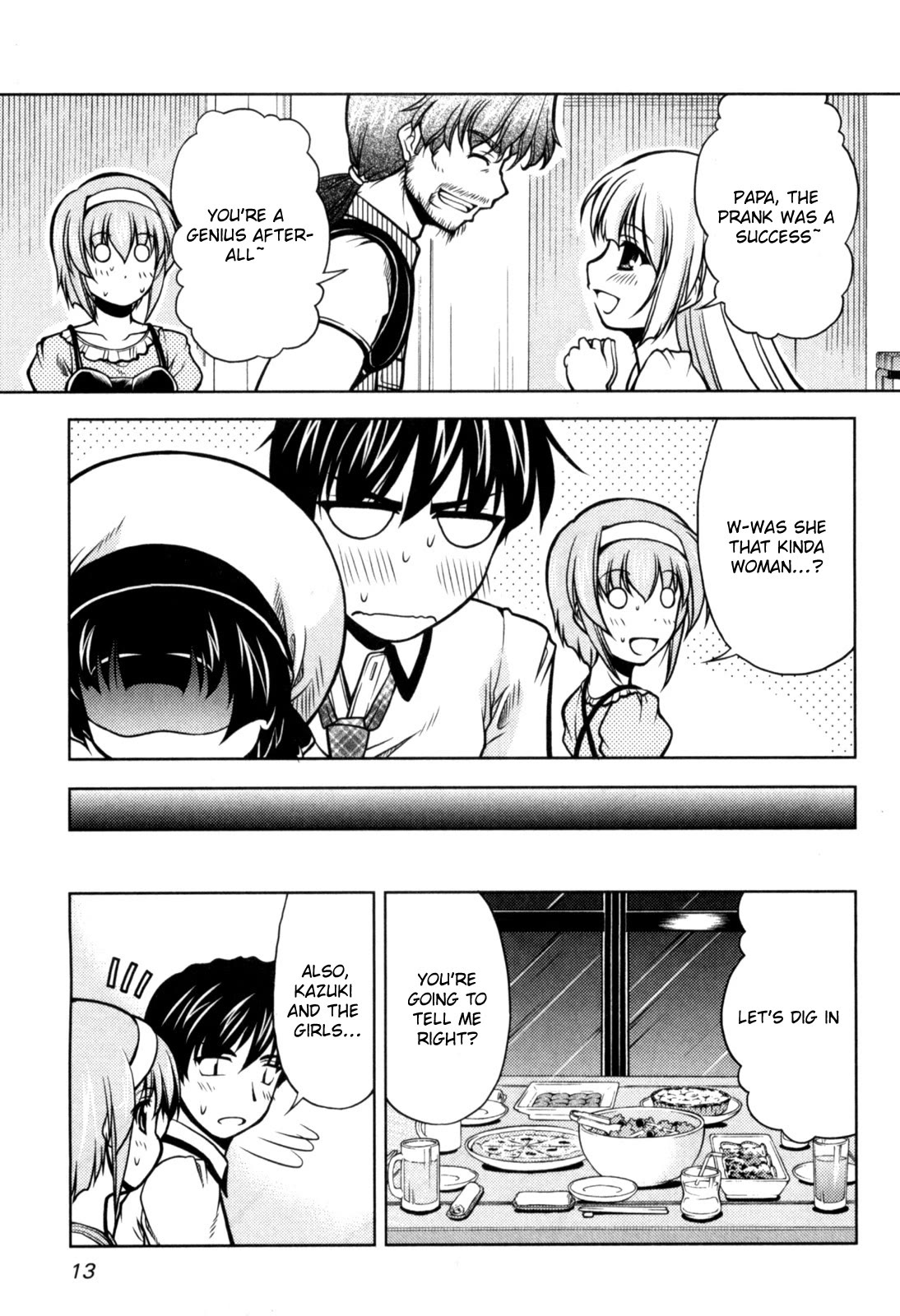 Tona-Gura! Chapter 74 page 11 - Chapter 74: These are my parents