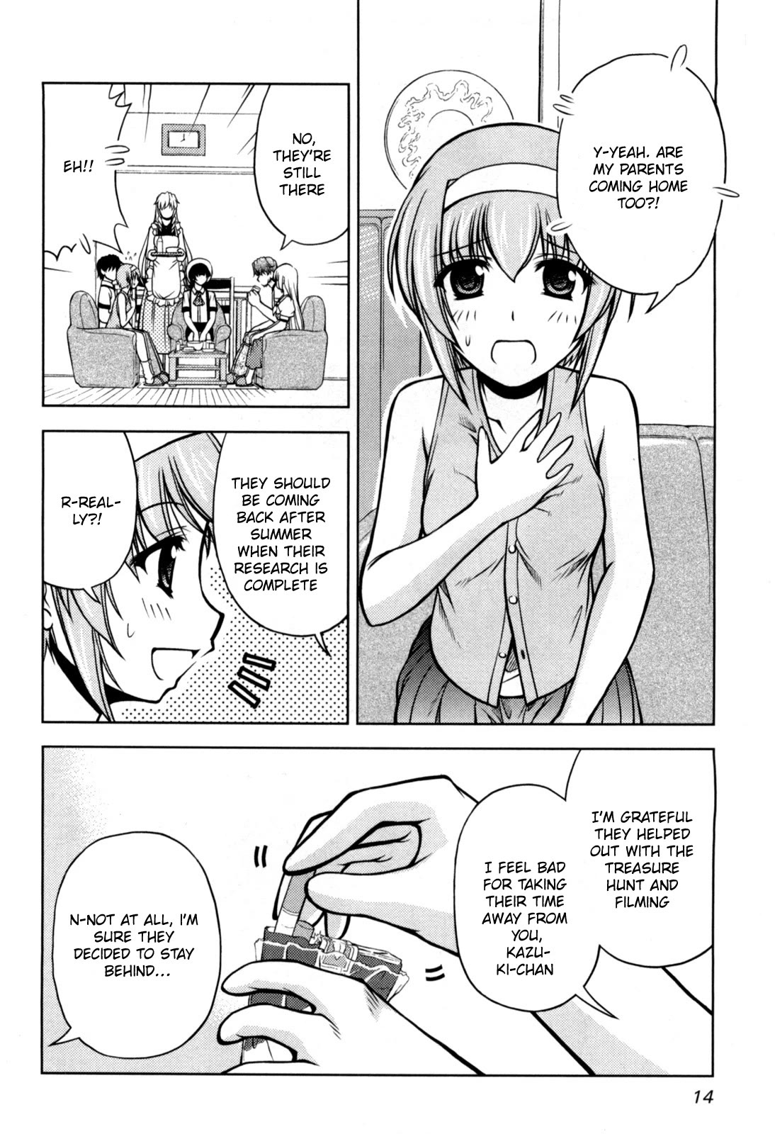 Tona-Gura! Chapter 74 page 12 - Chapter 74: These are my parents