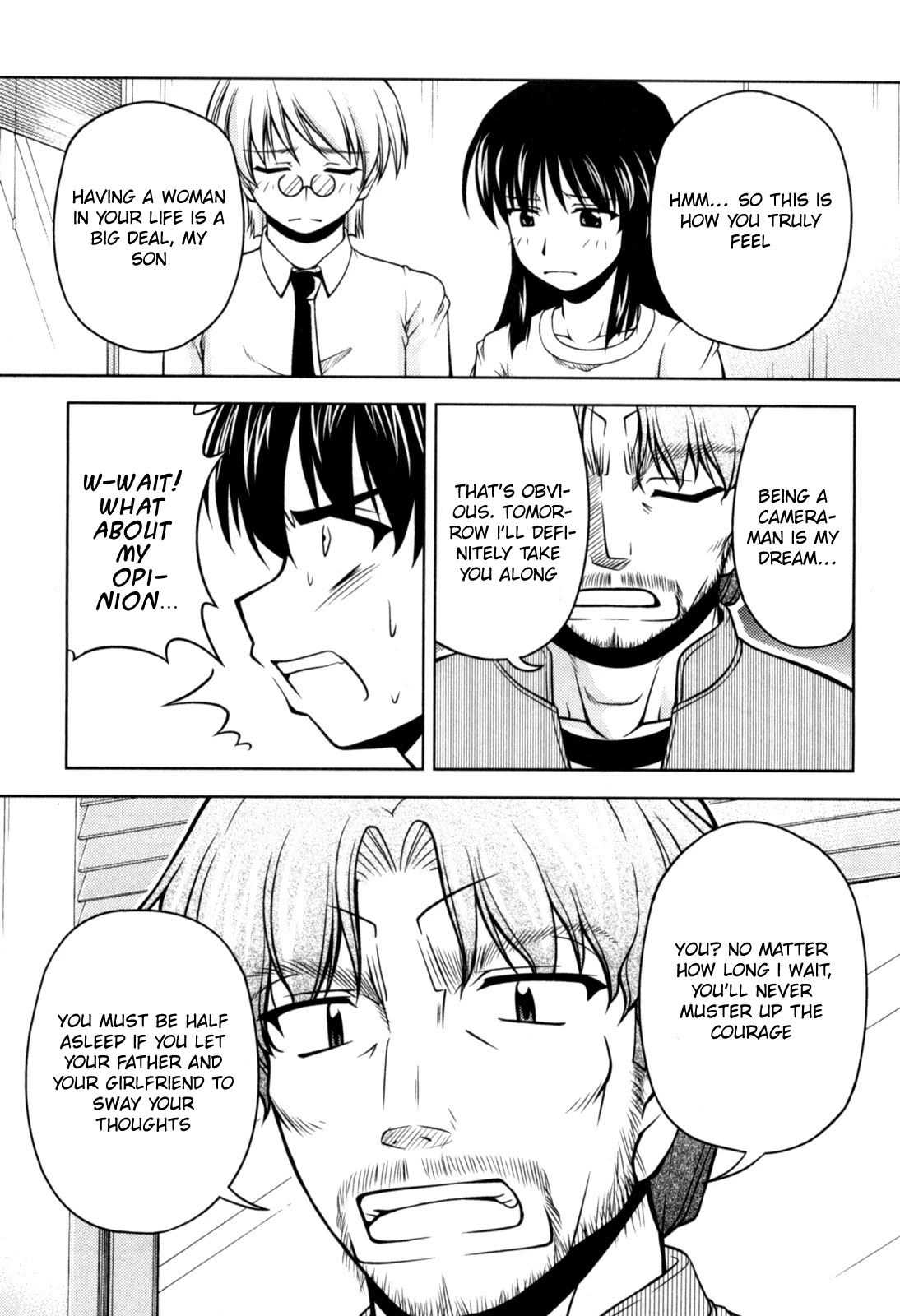 Tona-Gura! Chapter 75 page 25 - Chapter 75: Listen! Father's pushy plan for the future