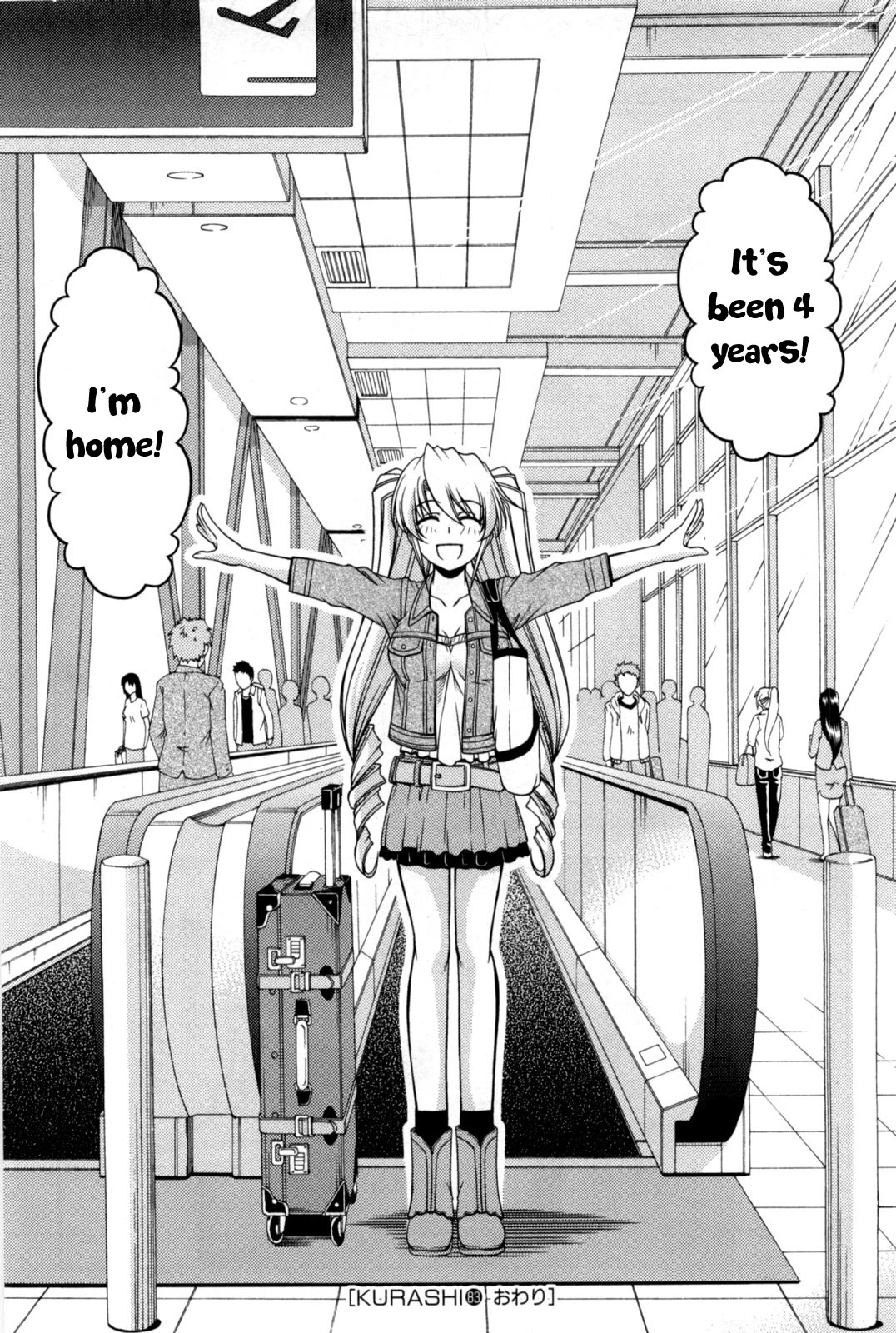 Tona-Gura! Chapter 84 page 39 - Chapter 84: The Graffiti Next Door