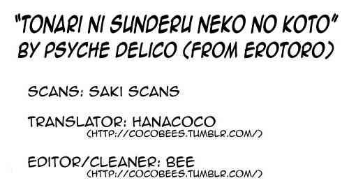 Tonari ni Sunderu Neko no Koto Chapter 1 page 1 - Chapter 1