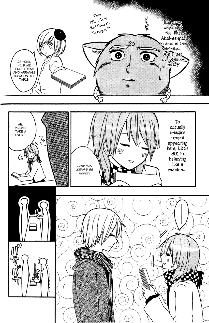 Tonari no 801-chan - Fujoshiteki Koukou Seikatsu Chapter 3 page 6 - Chapter 3: The Fujoshi Who Shouts YAOI at the Exhibition Center