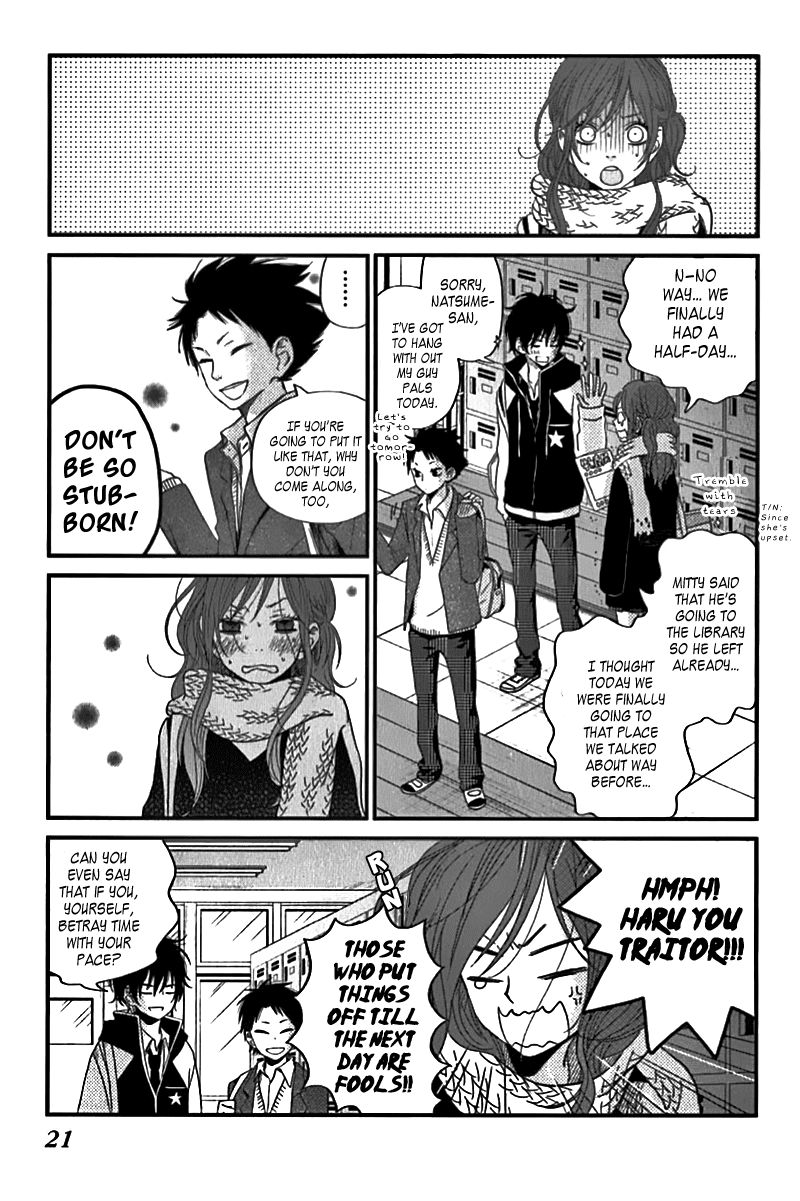 Tonari no Kaibutsu-kun Chapter 21 page 23 - Chapter 21: Sasayan and Haru