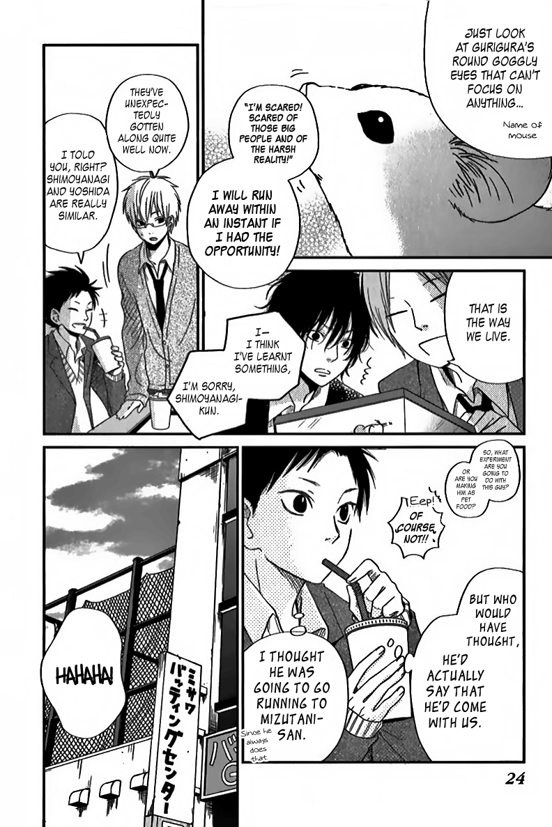 Tonari no Kaibutsu-kun Chapter 21 page 26 - Chapter 21: Sasayan and Haru