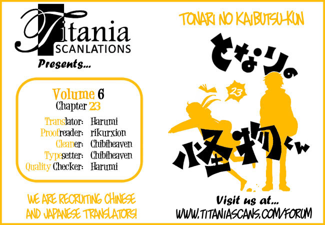 Tonari no Kaibutsu-kun Chapter 23 page 44 - Chapter 23: Birthday (1)