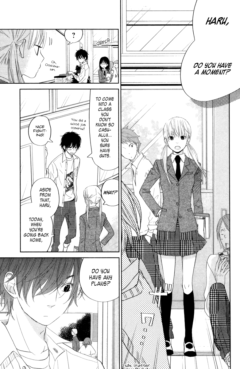 Tonari no Kaibutsu-kun Chapter 29 page 23 - Chapter 29: The First Step