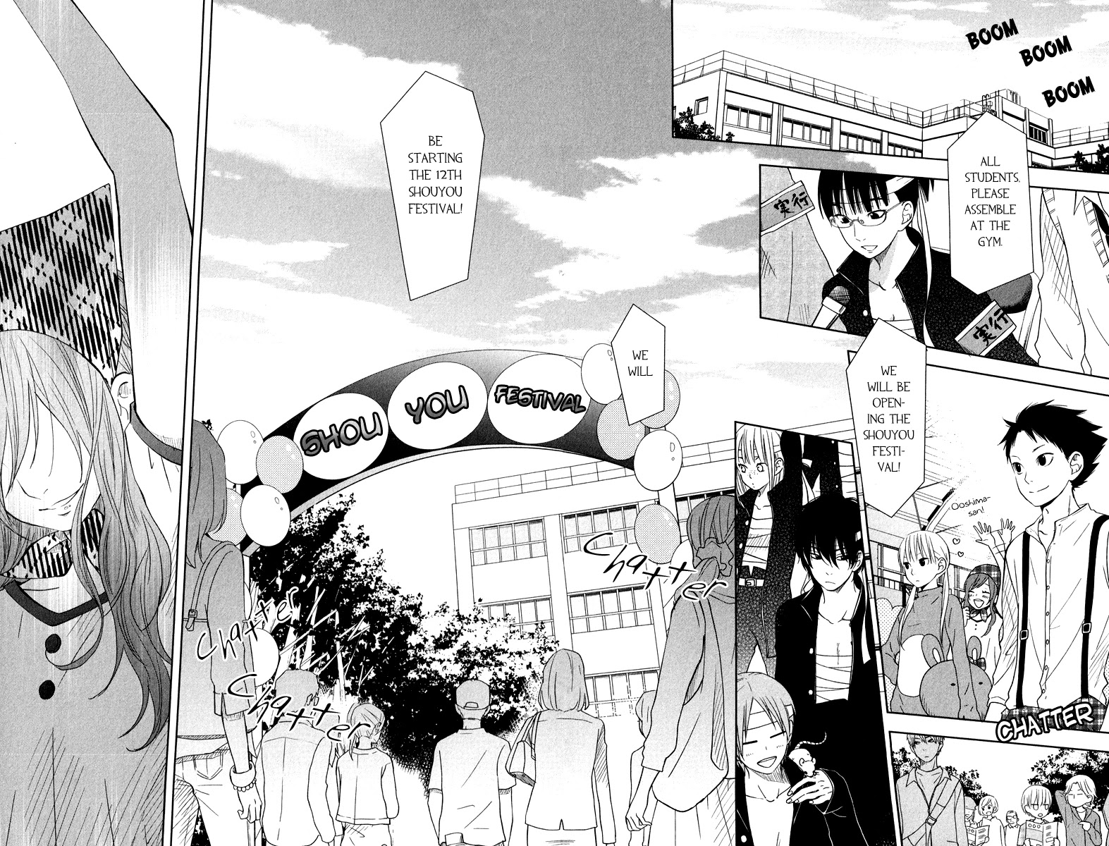 Tonari no Kaibutsu-kun Chapter 38 page 9 - Chapter 38: The Day of the School Festival