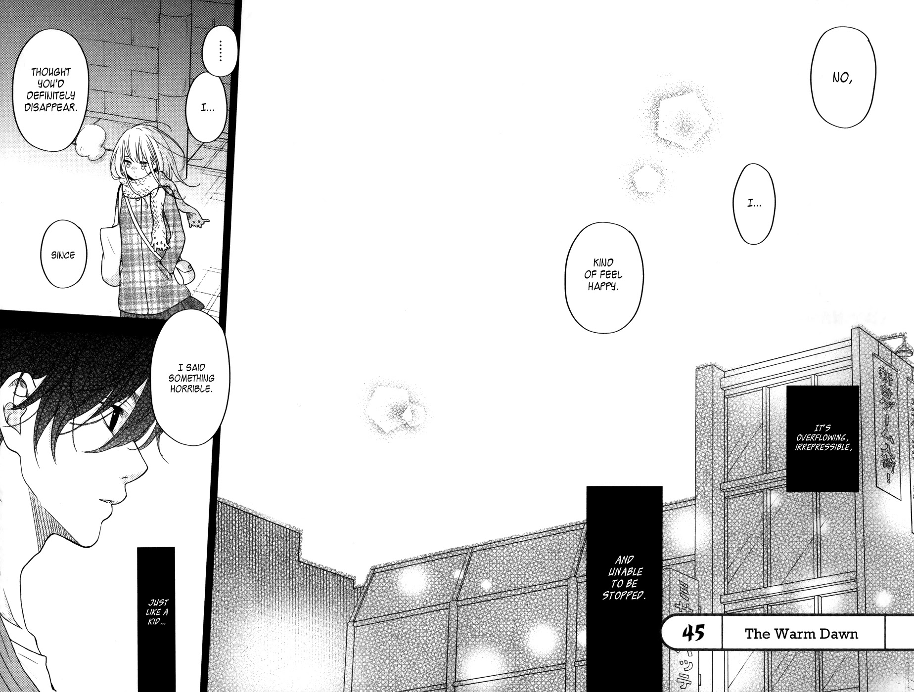 Tonari no Kaibutsu-kun Chapter 45 page 11 - Chapter 45: The Warm Dawn