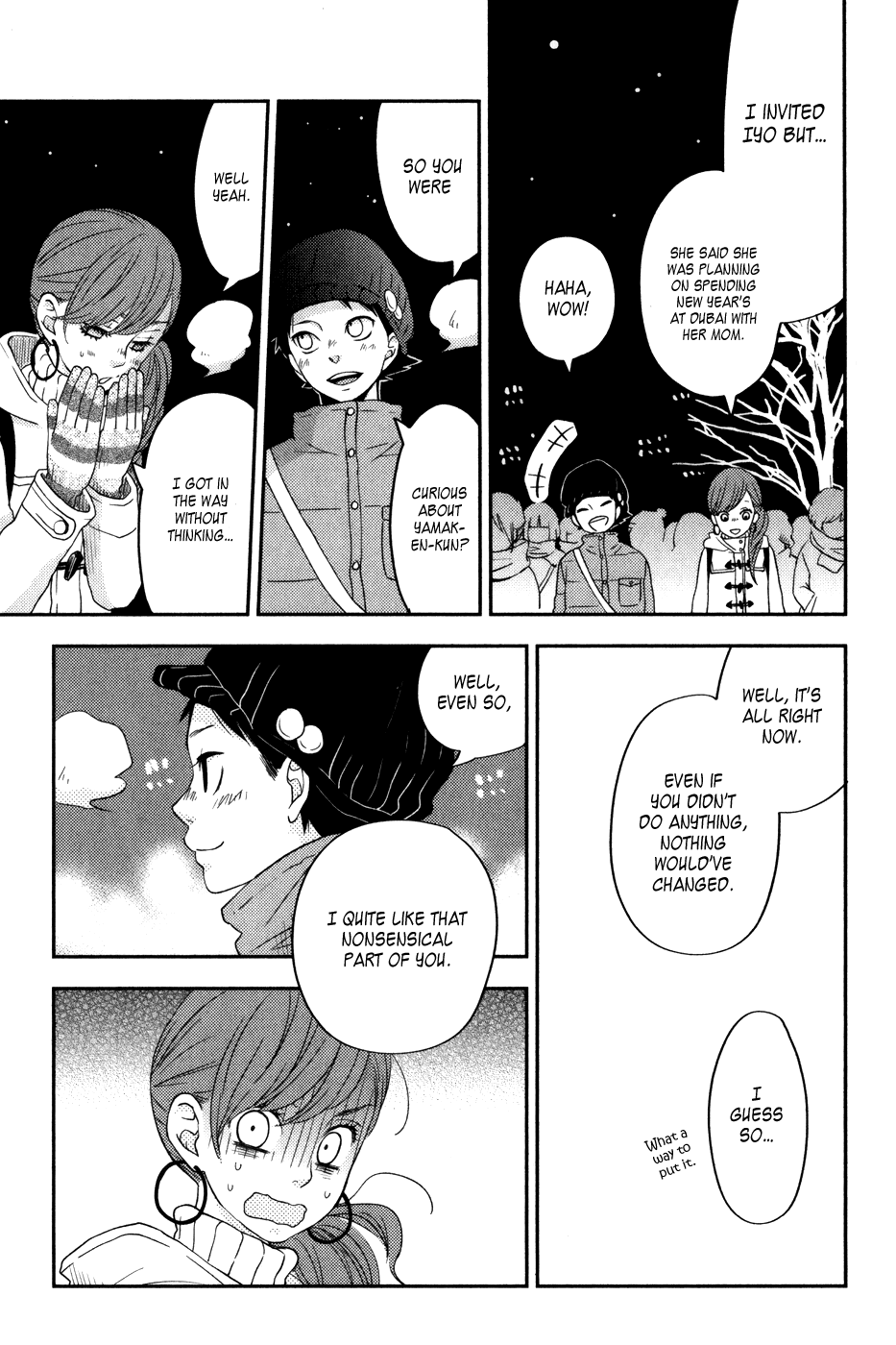 Tonari no Kaibutsu-kun Chapter 45 page 28 - Chapter 45: The Warm Dawn