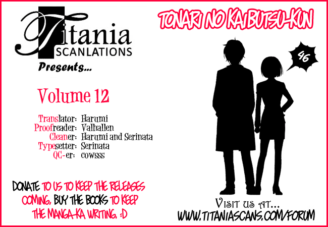 Tonari no Kaibutsu-kun Chapter 46 page 47 - Chapter 46: Home Sweet Home