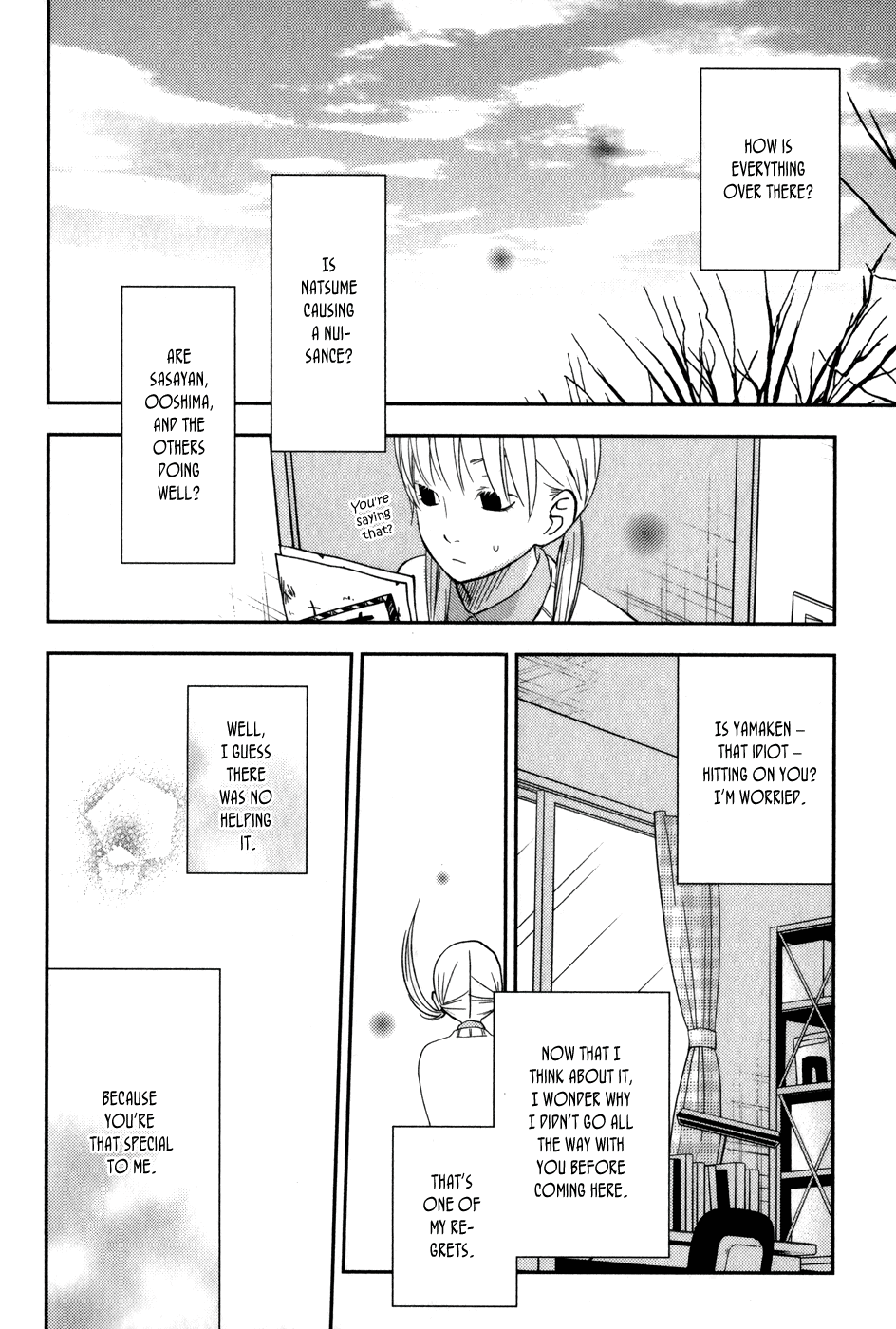 Tonari no Kaibutsu-kun Chapter 47 page 35 - Chapter 47: Third-Year Students