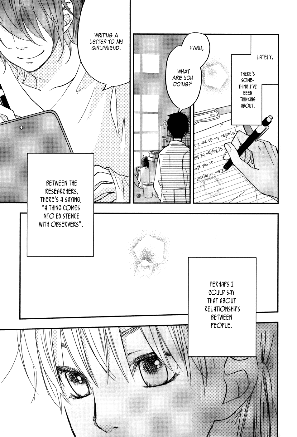 Tonari no Kaibutsu-kun Chapter 47 page 36 - Chapter 47: Third-Year Students