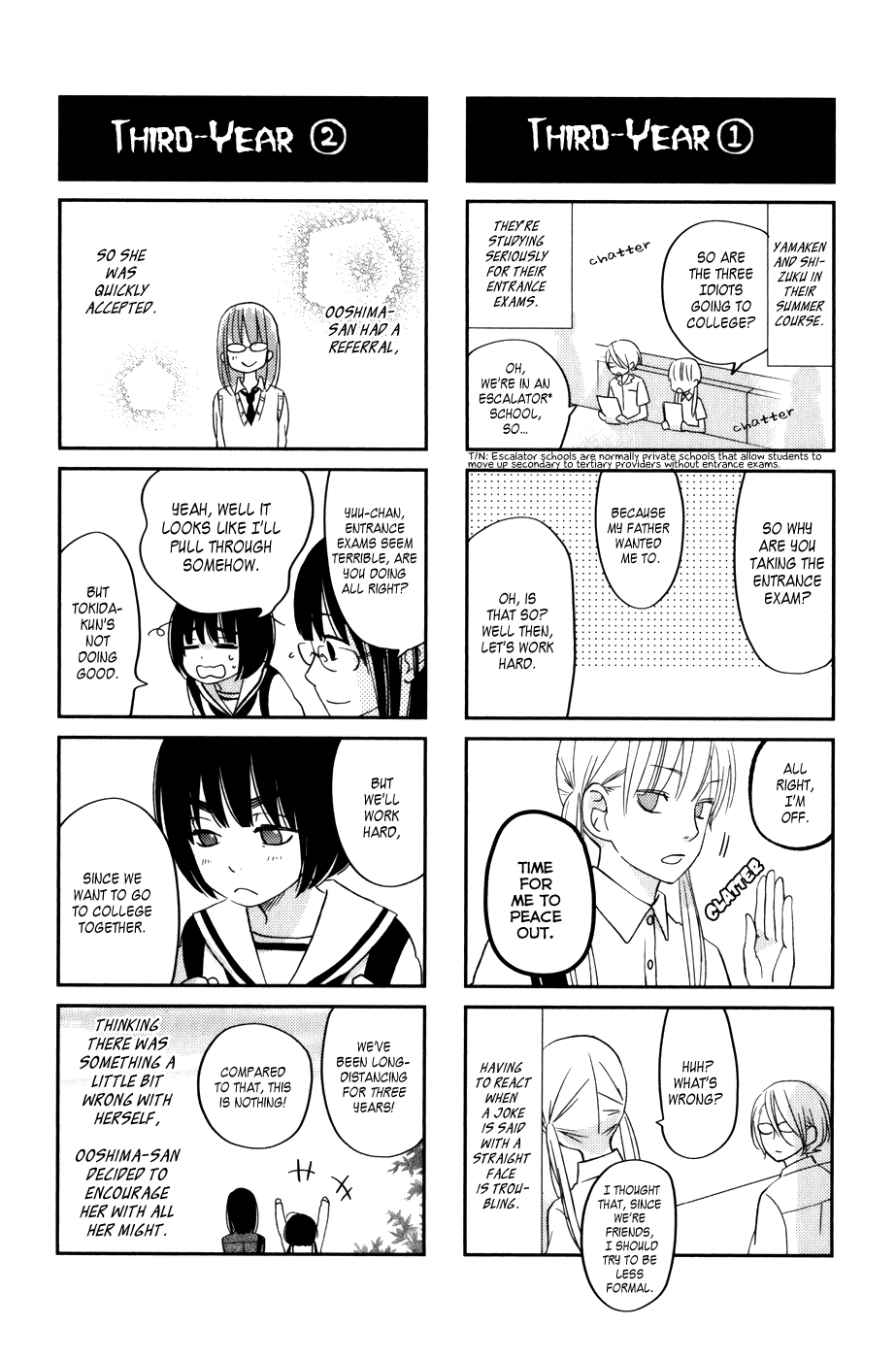 Tonari no Kaibutsu-kun Chapter 47 page 41 - Chapter 47: Third-Year Students