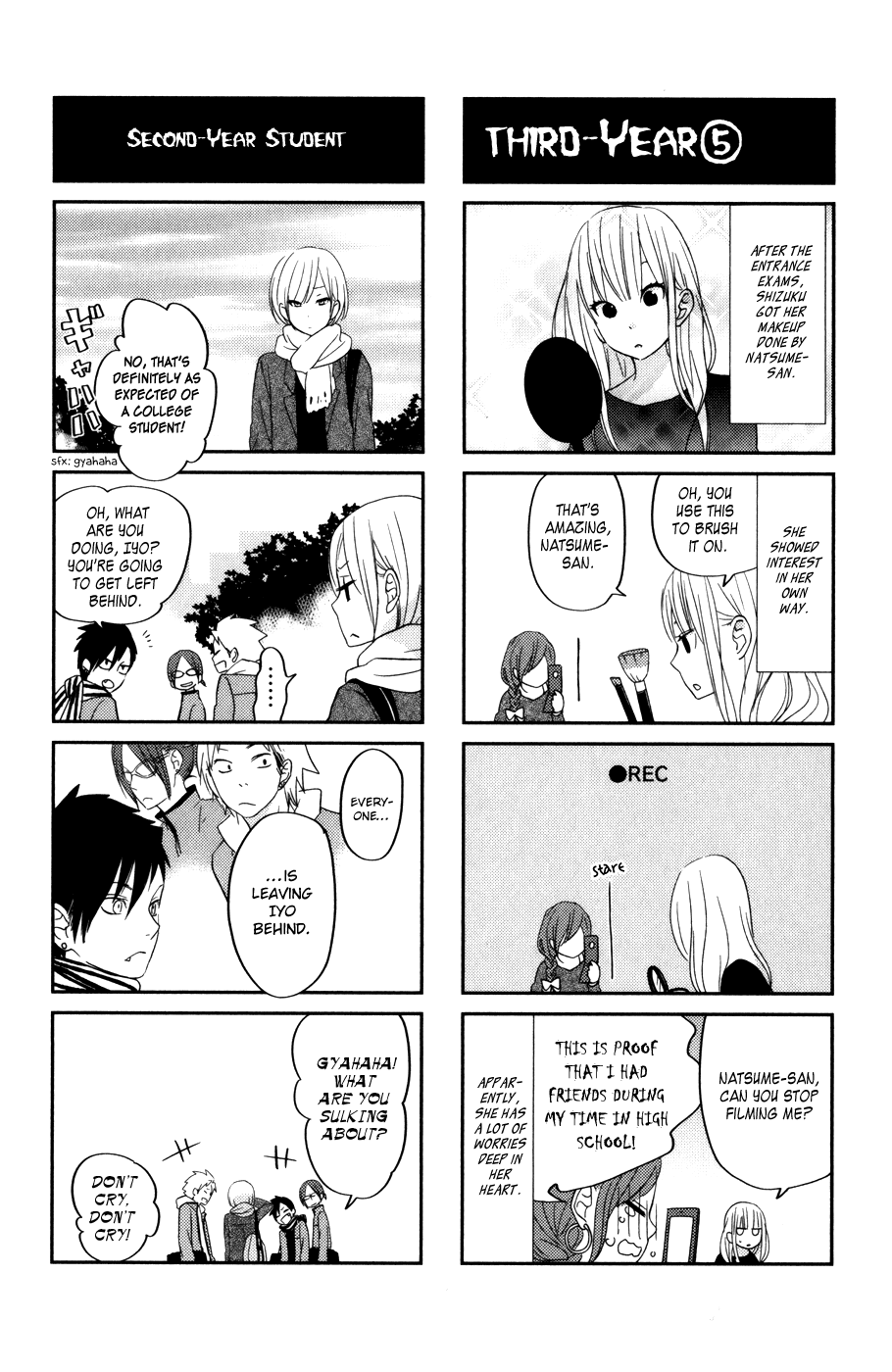 Tonari no Kaibutsu-kun Chapter 47 page 43 - Chapter 47: Third-Year Students