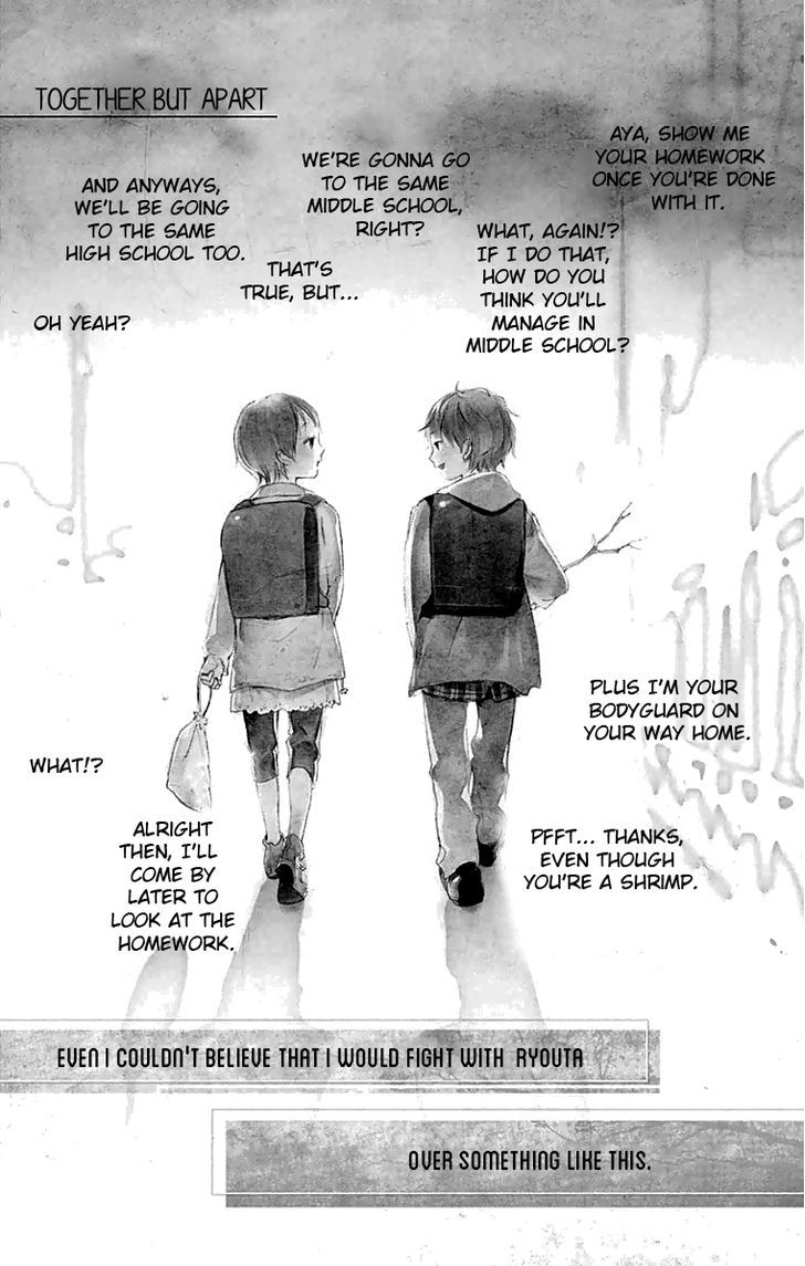 Tonari no Kanata Chapter 3 page 1 - Chapter 3 : Together But Apart