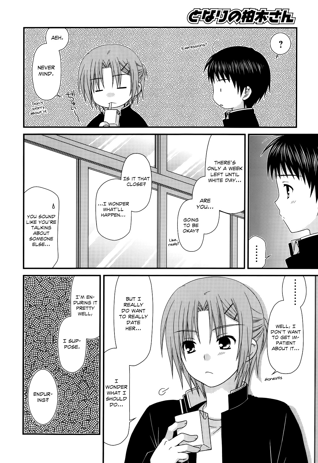 Tonari no Kashiwagi-san Chapter 34 page 8 - Chapter 34