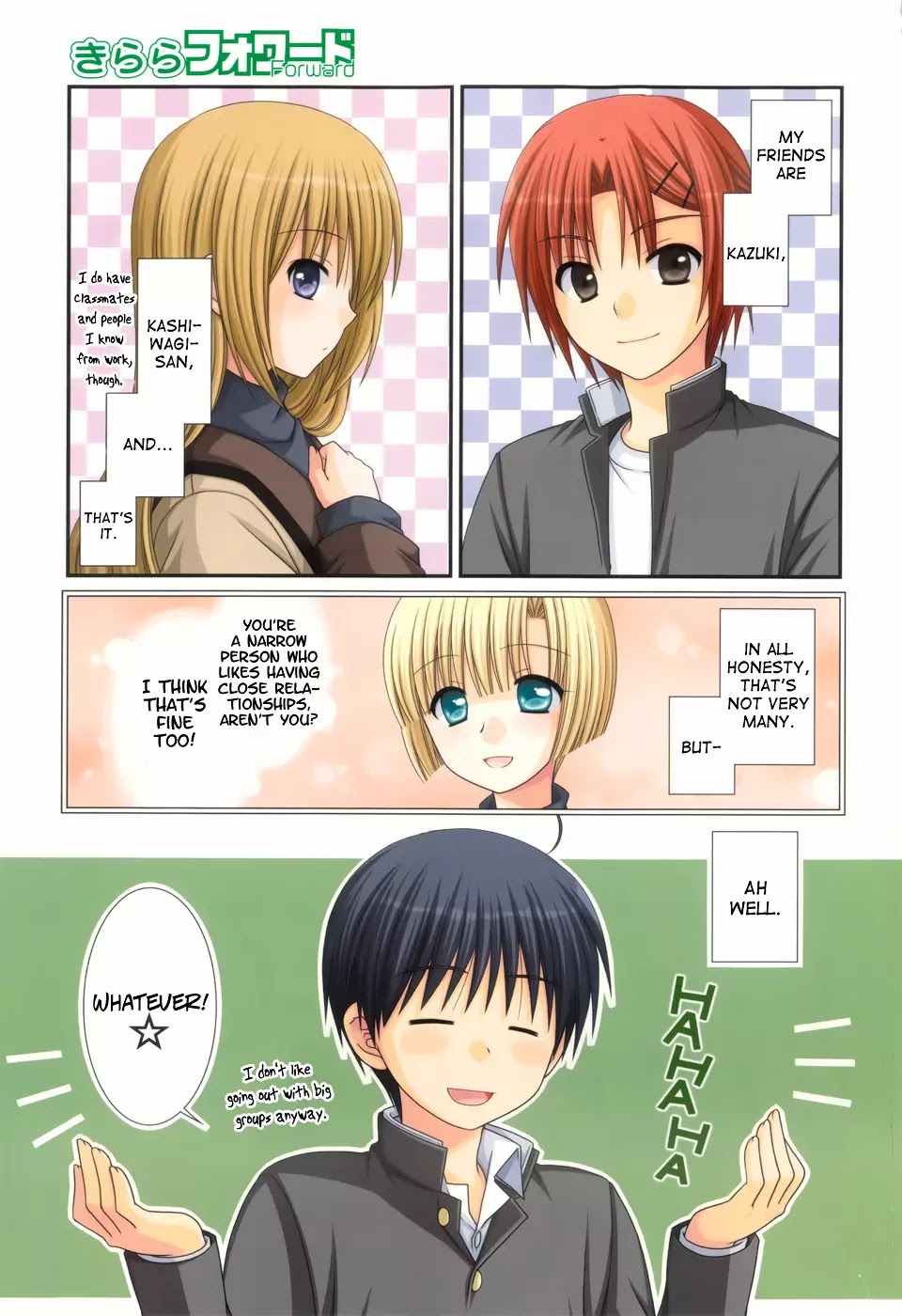 Tonari no Kashiwagi-san Chapter 42 page 1 - Chapter 42