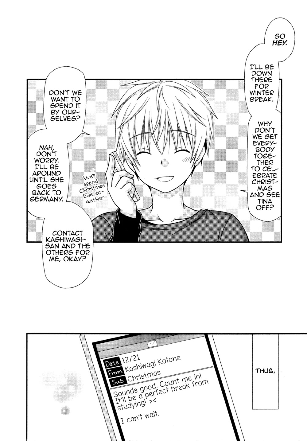 Tonari no Kashiwagi-san Chapter 75 page 3 - Chapter 75