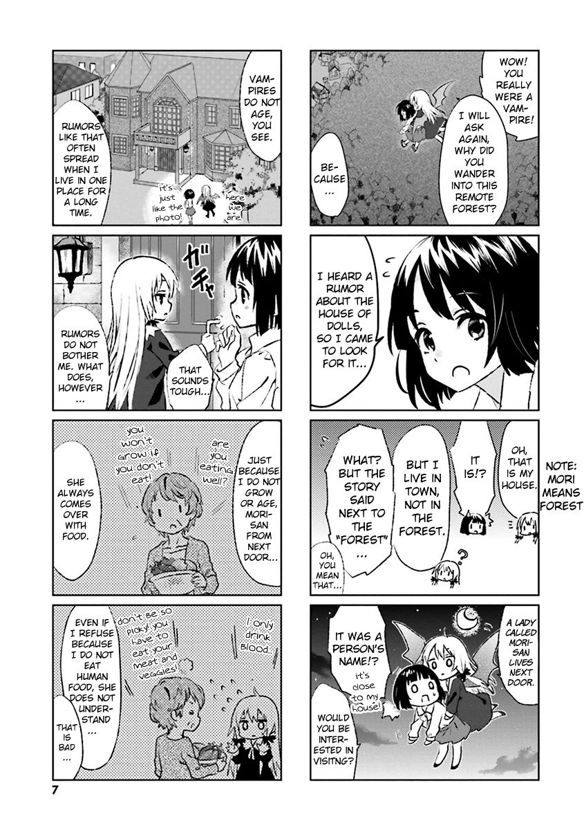 Tonari no Kyuuketsuki-san Chapter 1 page 7 - Chapter 1 : The Average Citizen of Darkness