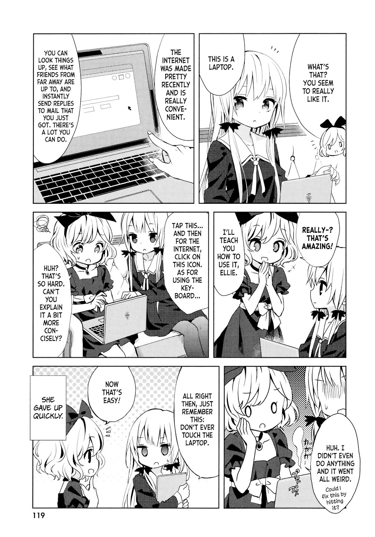 Tonari no Kyuuketsuki-san Chapter 10 page 3 - Chapter 10: Ellie and Akari