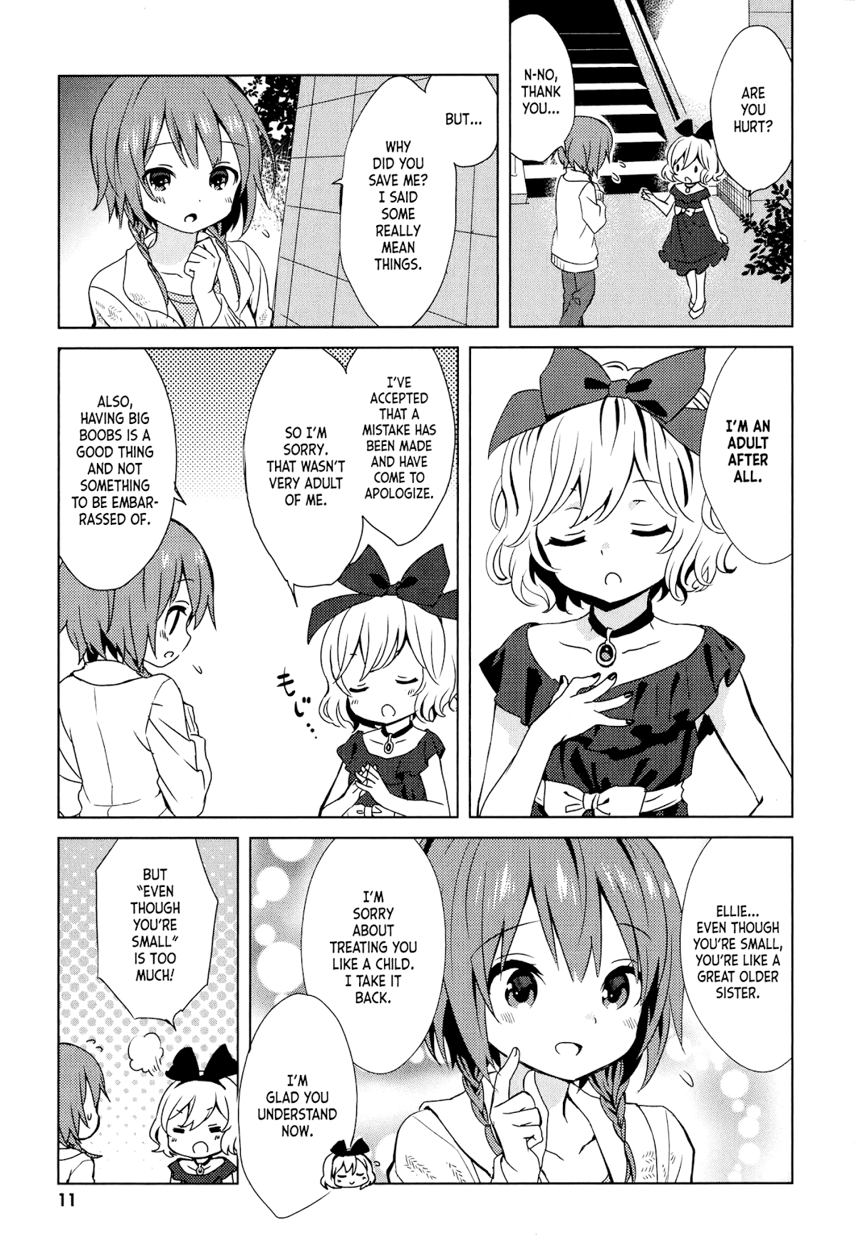 Tonari no Kyuuketsuki-san Chapter 11 page 13 - Chapter 11: Hinata and Ellie