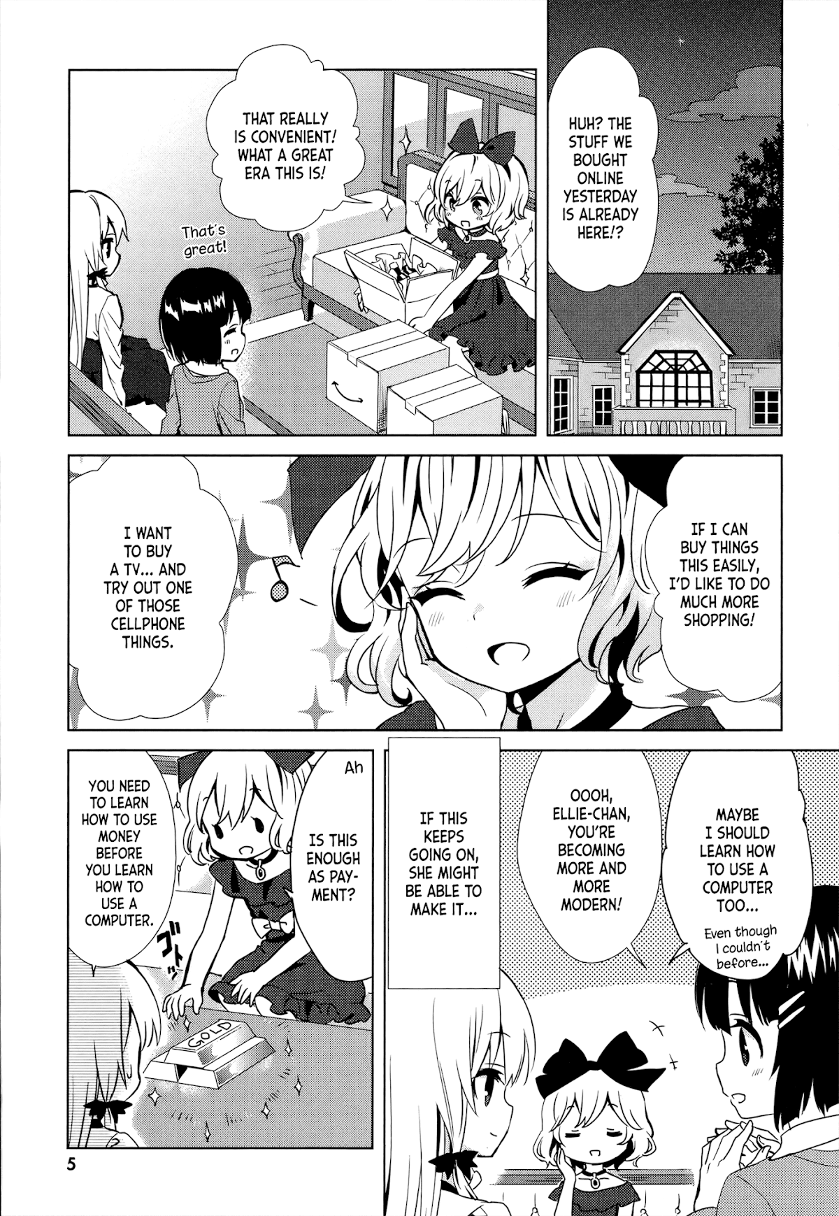 Tonari no Kyuuketsuki-san Chapter 11 page 7 - Chapter 11: Hinata and Ellie