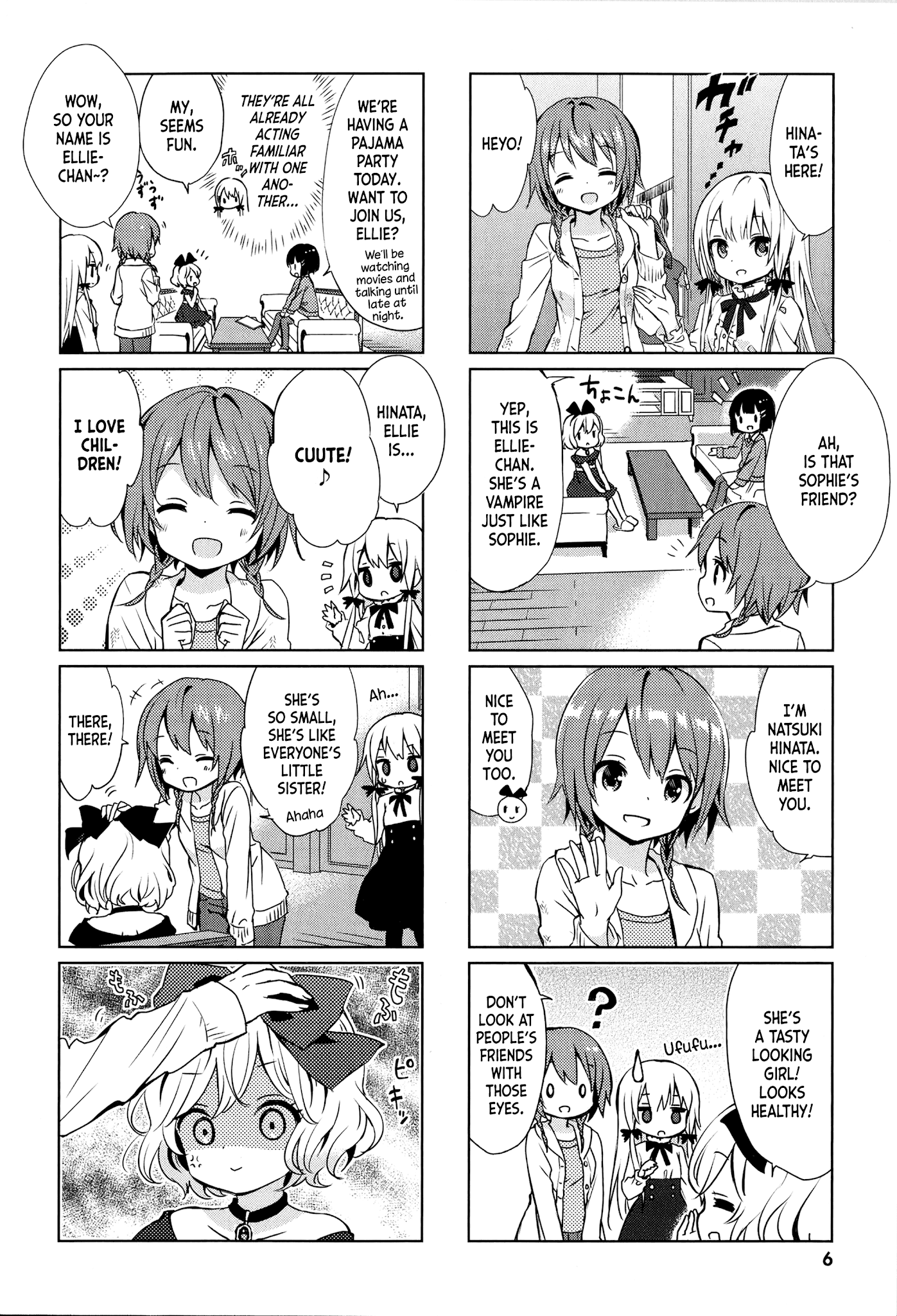 Tonari no Kyuuketsuki-san Chapter 11 page 8 - Chapter 11: Hinata and Ellie