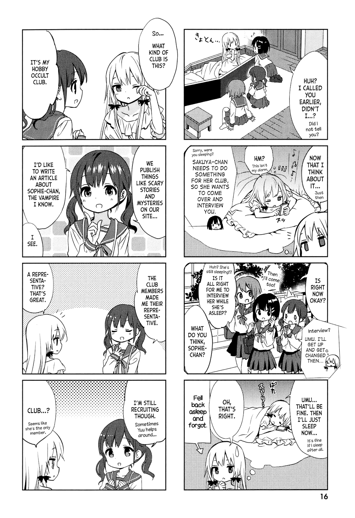 Tonari no Kyuuketsuki-san Chapter 12 page 2 - Chapter 12: Interview with a Vampire