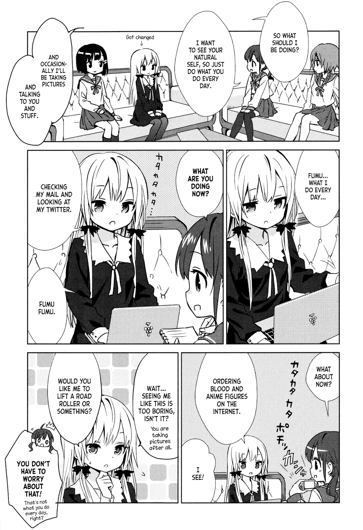 Tonari no Kyuuketsuki-san Chapter 12 page 5 - Chapter 12: Interview with a Vampire