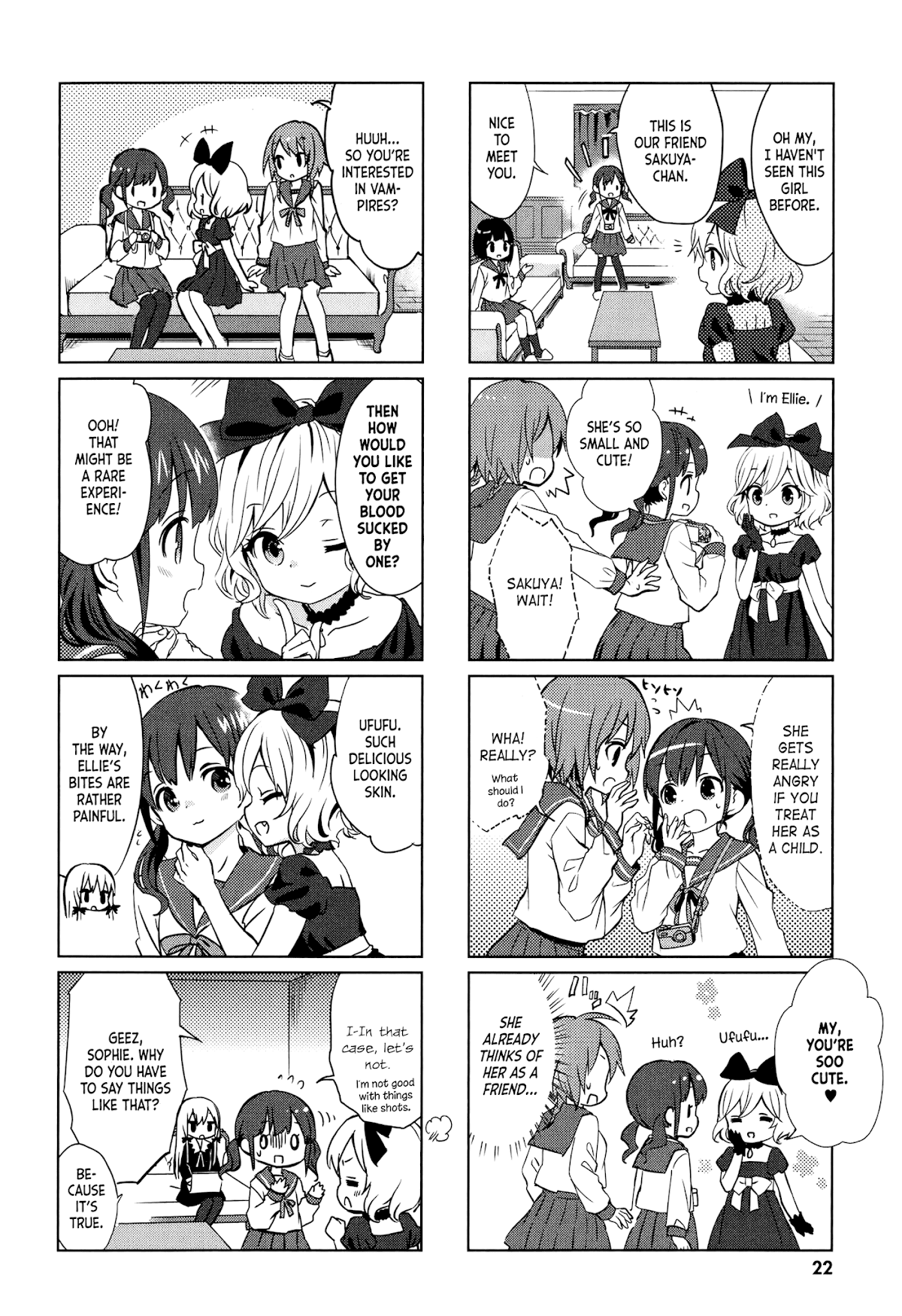 Tonari no Kyuuketsuki-san Chapter 12 page 8 - Chapter 12: Interview with a Vampire