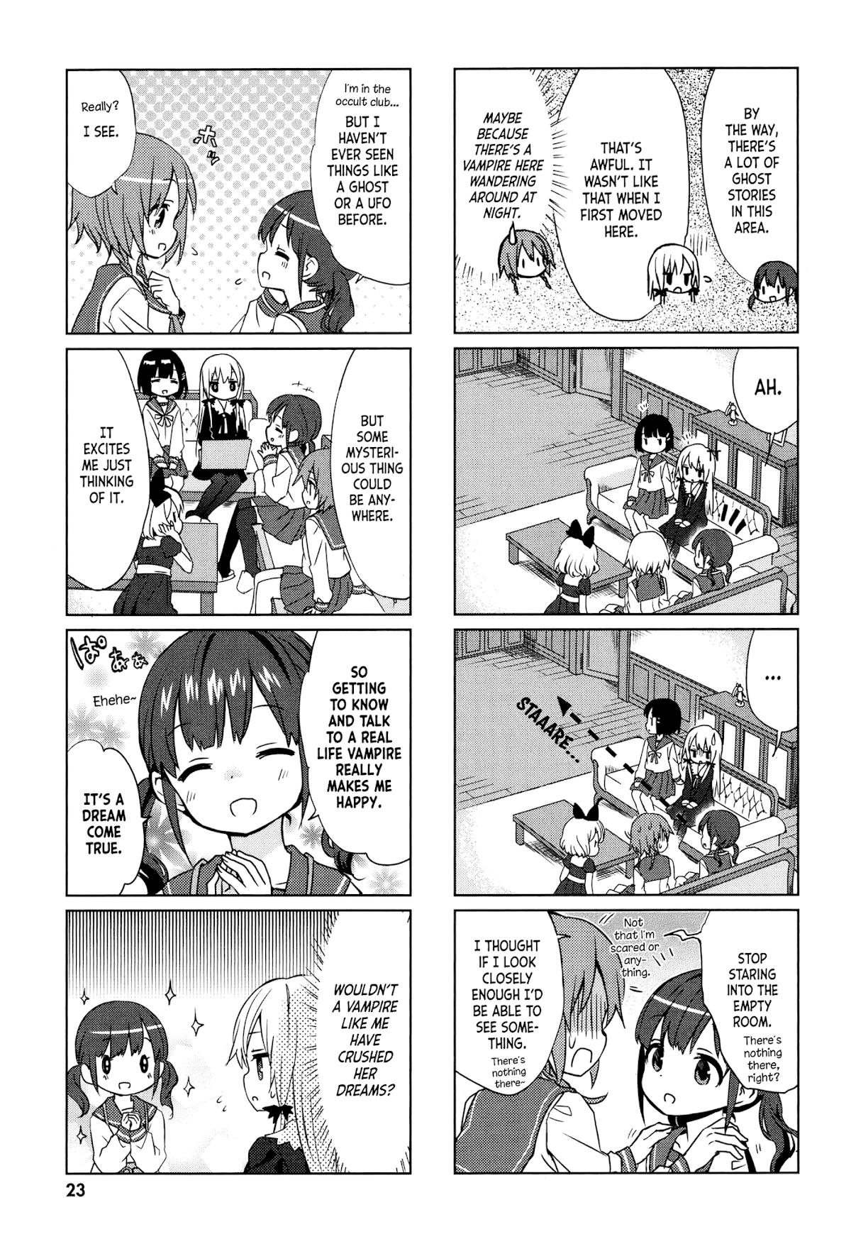 Tonari no Kyuuketsuki-san Chapter 12 page 9 - Chapter 12: Interview with a Vampire