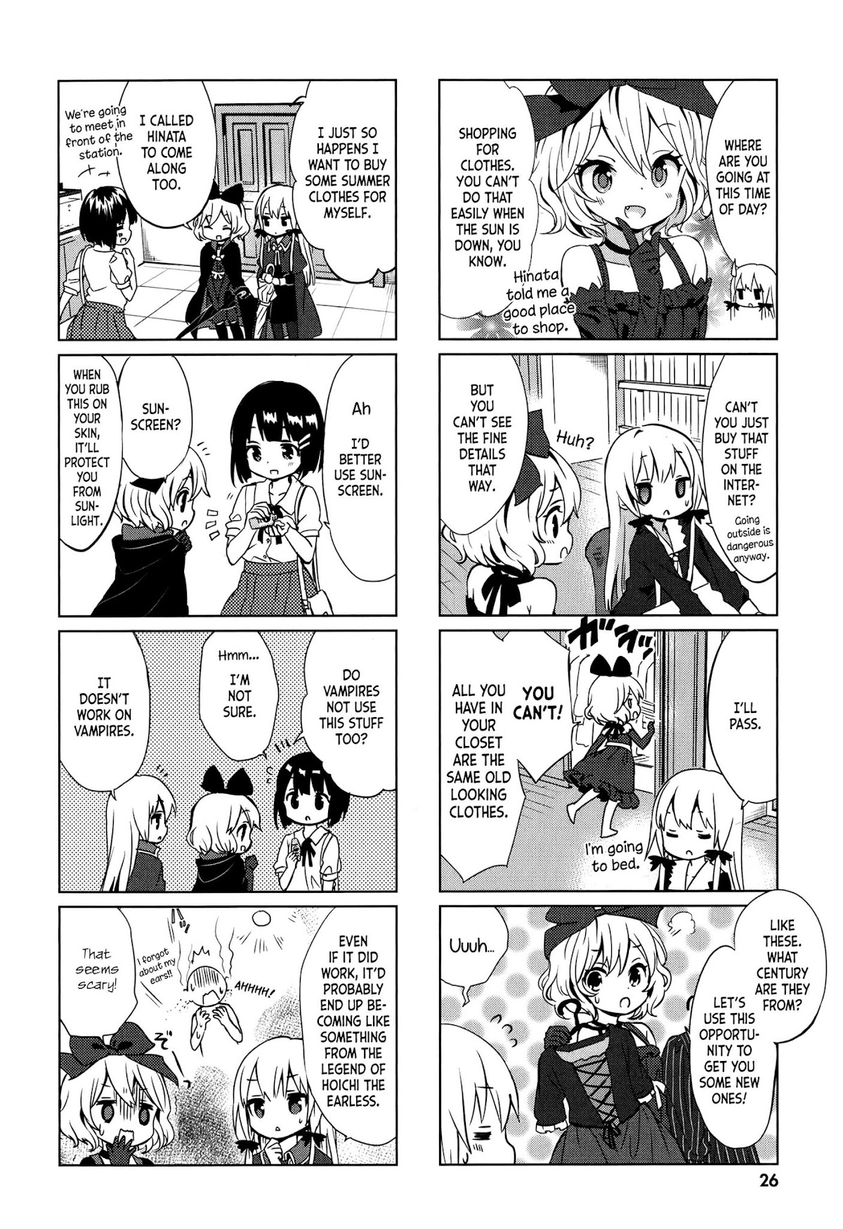 Tonari no Kyuuketsuki-san Chapter 13 page 2 - Chapter 13: Shopping for clothes